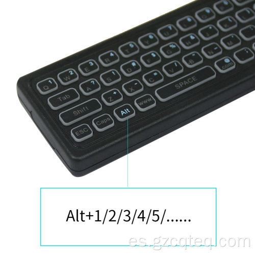 Mini teclado inalámbrico / control remoto aéreo / mouse